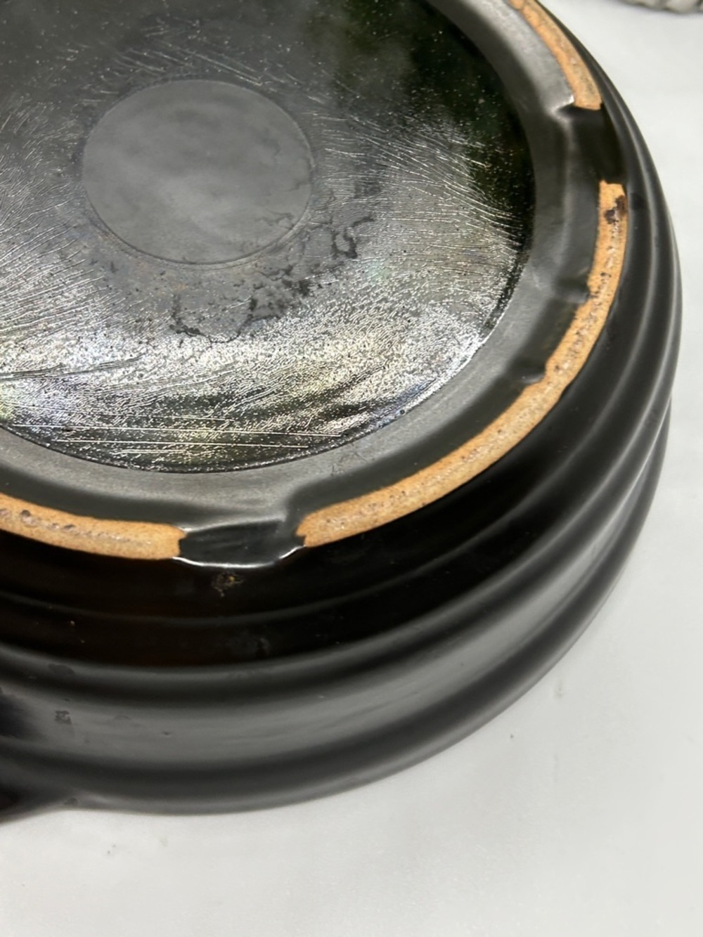 Donabe Japanese Clay Rice Cooker Earthen Pot White Black Daiso Japan - Picture 9 of 13